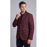 Life Style Butiken Ανδρικό Βαμβακερό Σακάκι LS18505 BORDEAUX 1