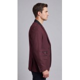 Life Style Butiken Ανδρικό Βαμβακερό Σακάκι LS18505 BORDEAUX 3