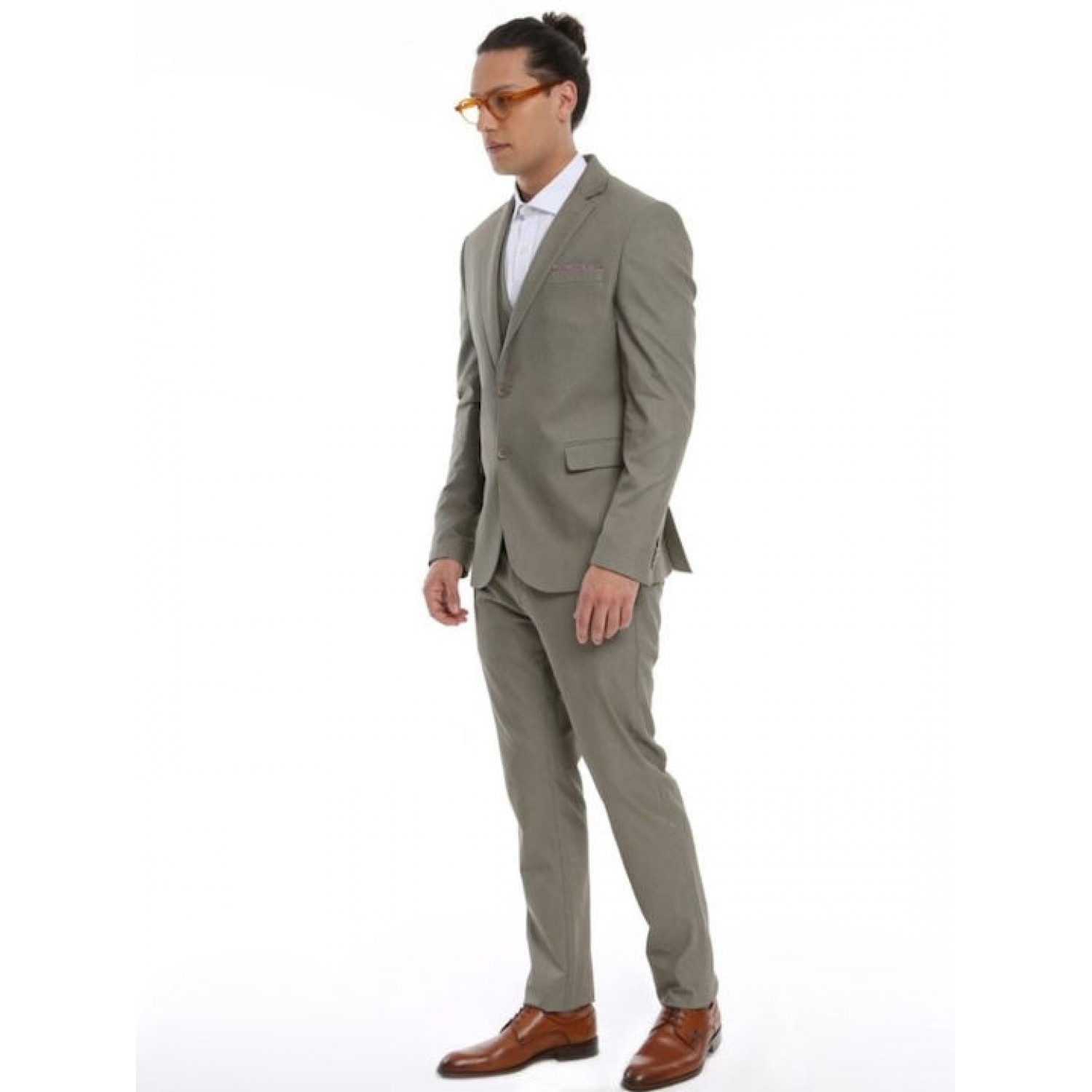 Tresor Καλοκαιρινό Ανδρικό Σακάκι Πράσινο