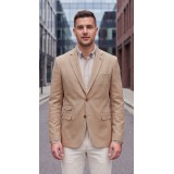 Life Style Butiken Ανδρικό Βαμβακερό Σακάκι LS11431 Beige 3