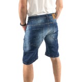 Ανδρική Jean ΒΕΡΜΟΥΔΑ BACK2JEANS NB11B BLUE 2