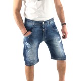 Ανδρική Jean ΒΕΡΜΟΥΔΑ BACK2JEANS NB11B BLUE 4