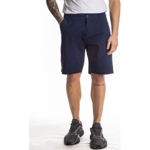 Paco & co Βερμούδα 214618 υφασμάτινη chino Μπλε