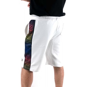 Ανδρική ΒΕΡΜΟΥΔΑ φόρμας REBEL 9002 ΛΕΥΚΟ