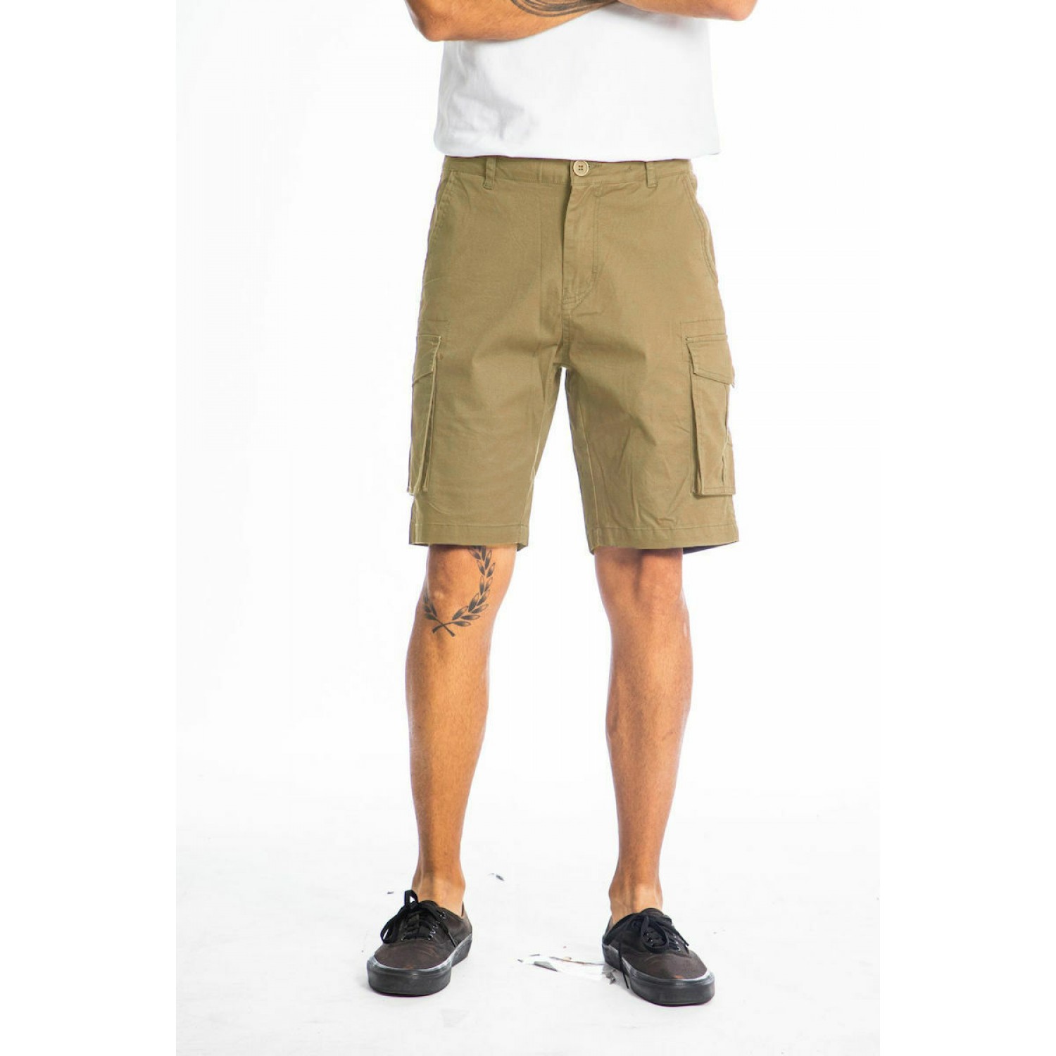 Paco & Co Ανδρική Βερμούδα Cargo Ταμπά