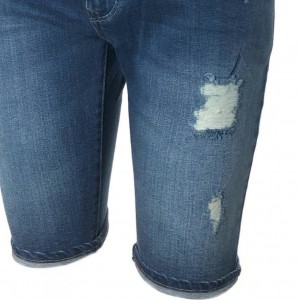 Life Style Butiken Ανδρική Jean Βερμούδα LS132336 BLUE