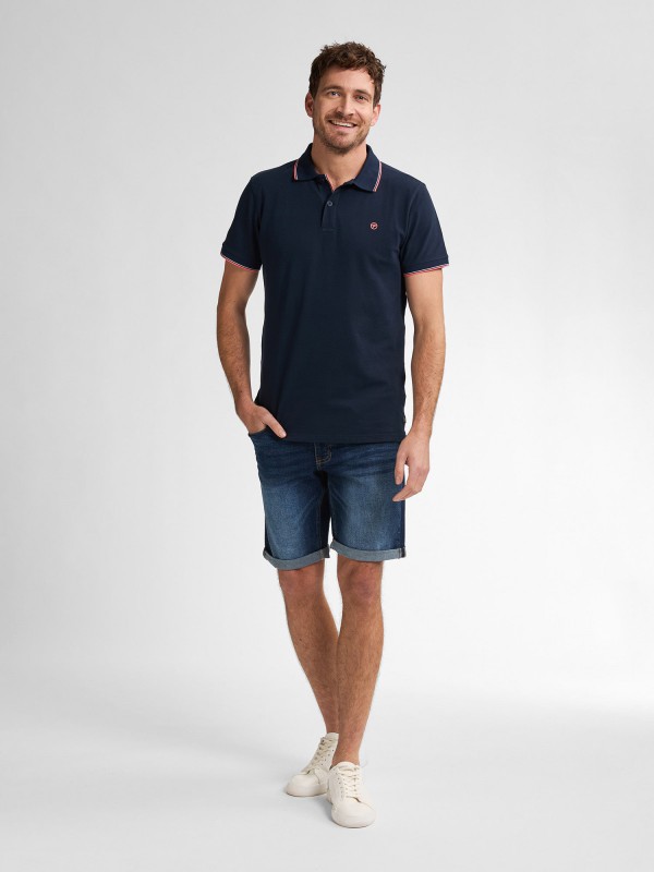 Life Style Butiken Ανδρική Jean Βερμούδα LS1M-1050-SHO002 Σκούρο Μπλέ