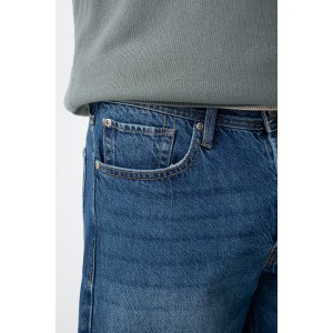 Life Style Butiken Ανδρική Jean Βερμούδα LS110064577_M10 Μπλέ