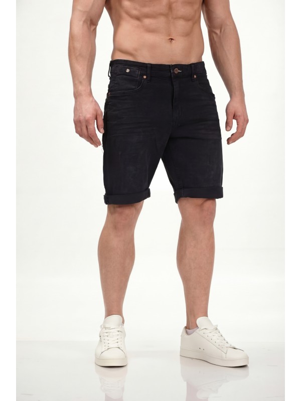 Life Style Butiken Ανδρική Jean Βερμούδα LS1126.MD714.221.02 Black
