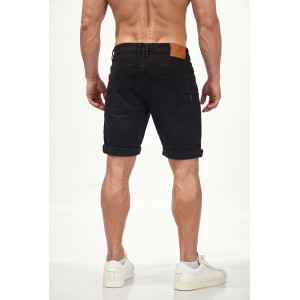 Life Style Butiken Ανδρική Jean Βερμούδα LS1126.MD714.221.02 Black