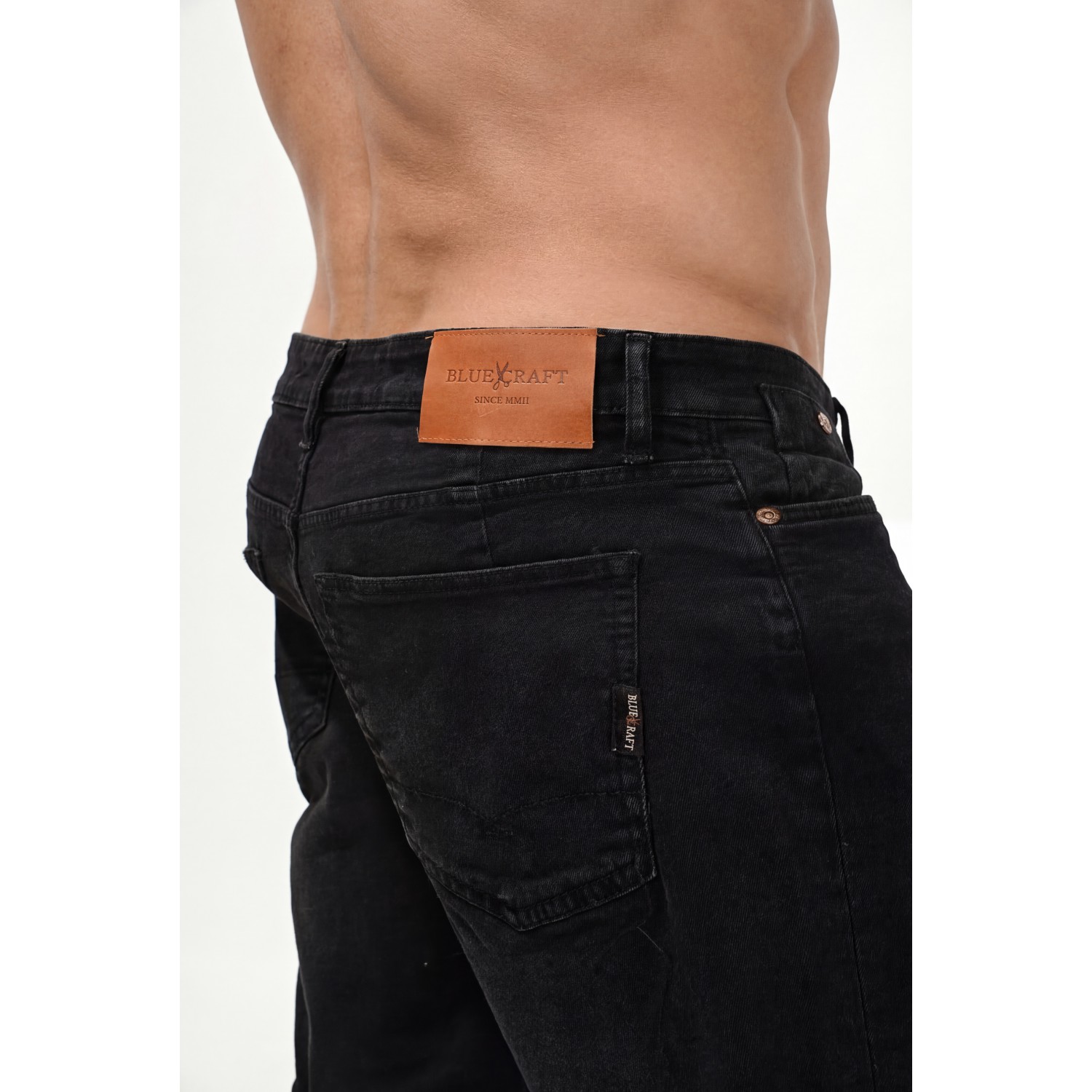 Life Style Butiken Ανδρική Jean Βερμούδα LS1126.MD714.221.02 Black