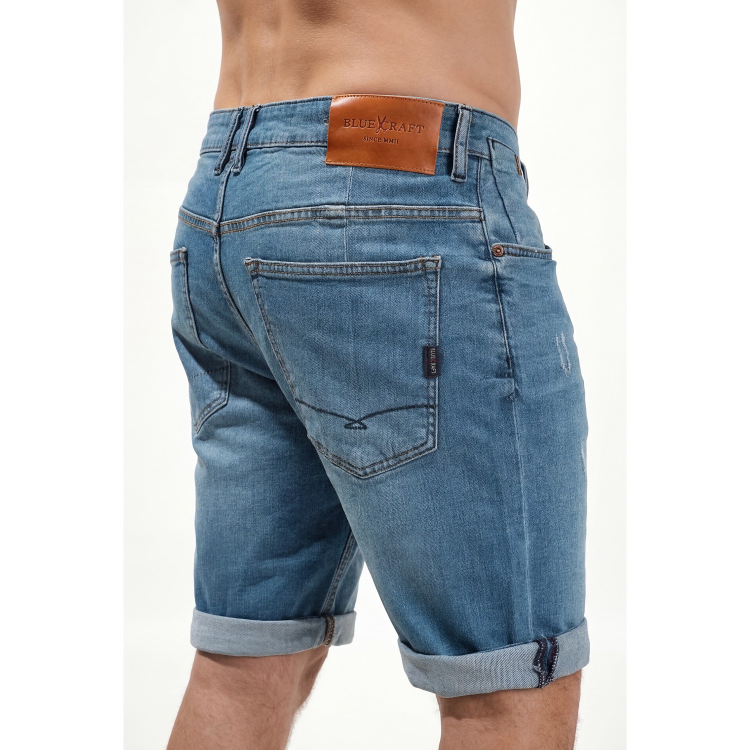 Life Style Butiken Ανδρική Jean Βερμούδα LS1126.MD714.226.04 Μπλε