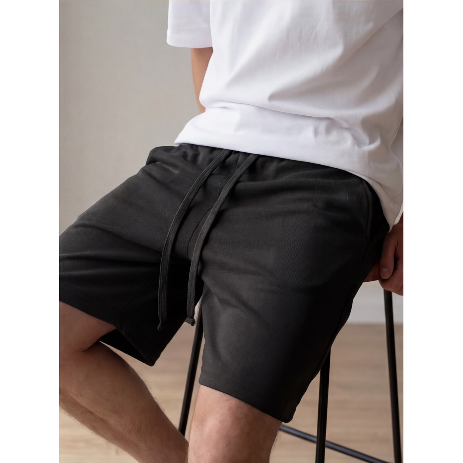 Life Style Butiken Ανδρική Βερμούδα LS12631407 Black