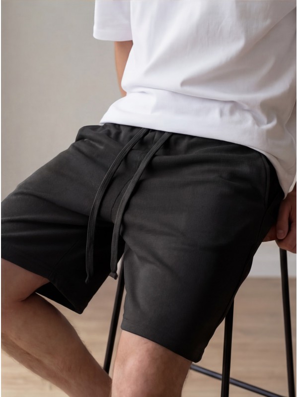 Life Style Butiken Ανδρική Βερμούδα LS12631407 Black