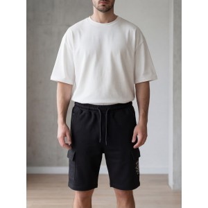 Life Style Butiken Ανδρική Βερμούδα Cargo LS12631411 Black