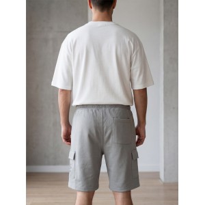 Life Style Butiken Ανδρική Βερμούδα Cargo LS12631411Γκρι