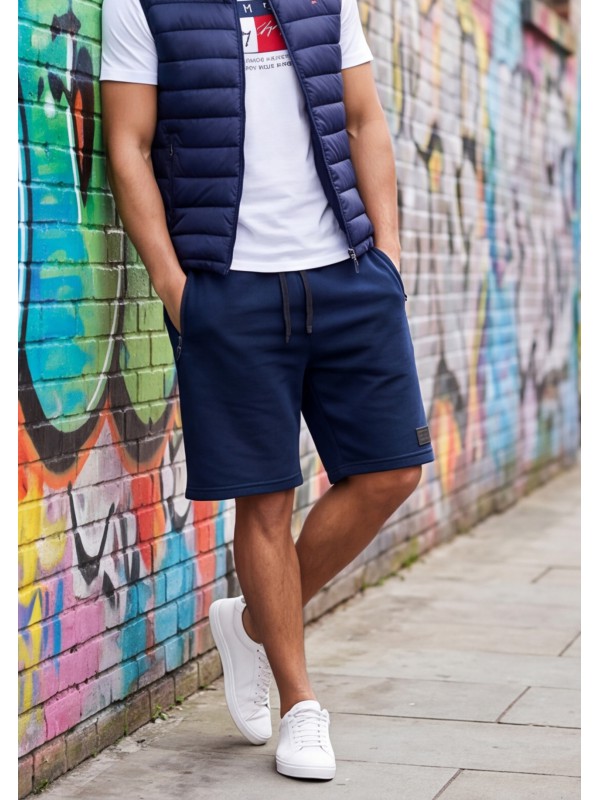Life Style Butiken Men's Sweatshort LS12631412 Navy