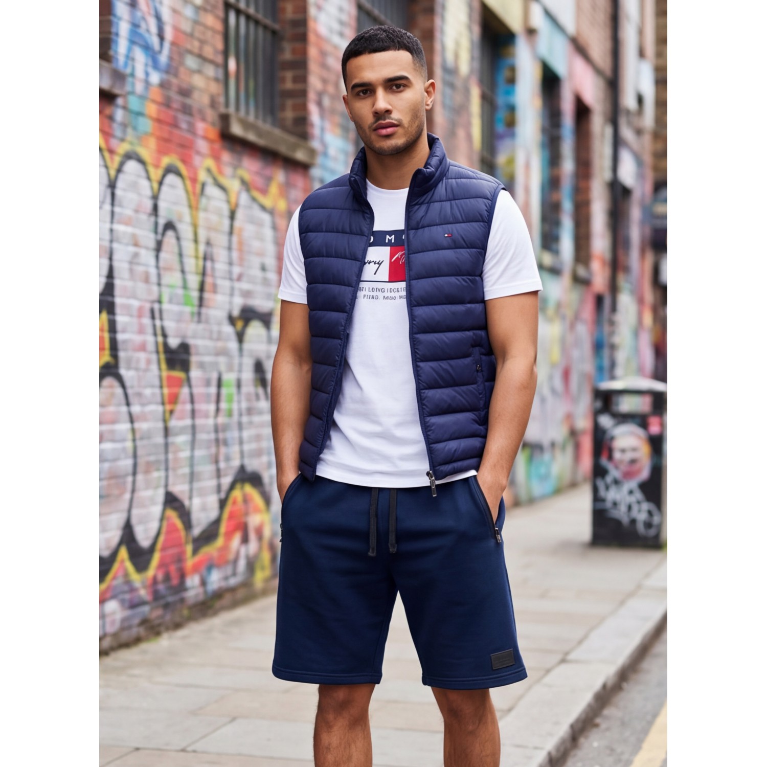 Life Style Butiken Men's Sweatshort LS12631412 Navy