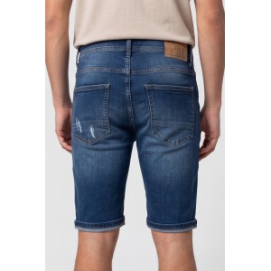 Life Style Butiken Ανδρική Jean Βερμούδα LS132336 BLUE Βερμούδες