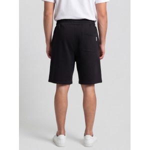 Life Style Butiken Men's Oversize Sweatshort LS14560561 Black