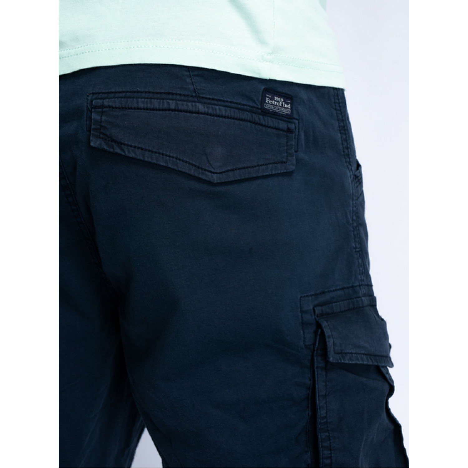 Life Style Butiken Ανδρική Βερμούδα Cargo με ζωνάκι LS1M1040SHO500 Navy