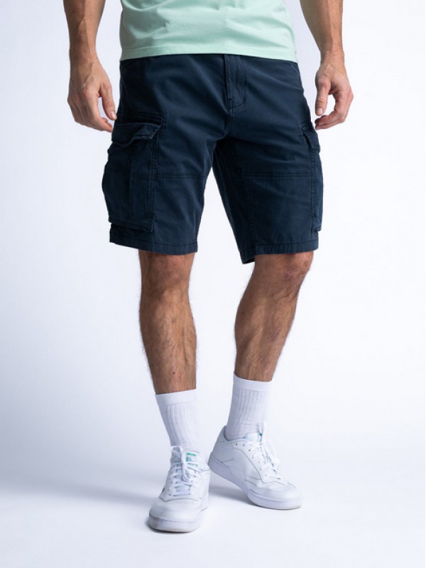 Life Style Butiken Ανδρική Βερμούδα Cargo με ζωνάκι LS1M1040SHO500 Navy