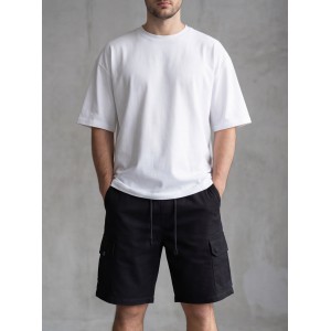 Life Style Butiken Ανδρική Βερμούδα Cargo LS12648414 Black