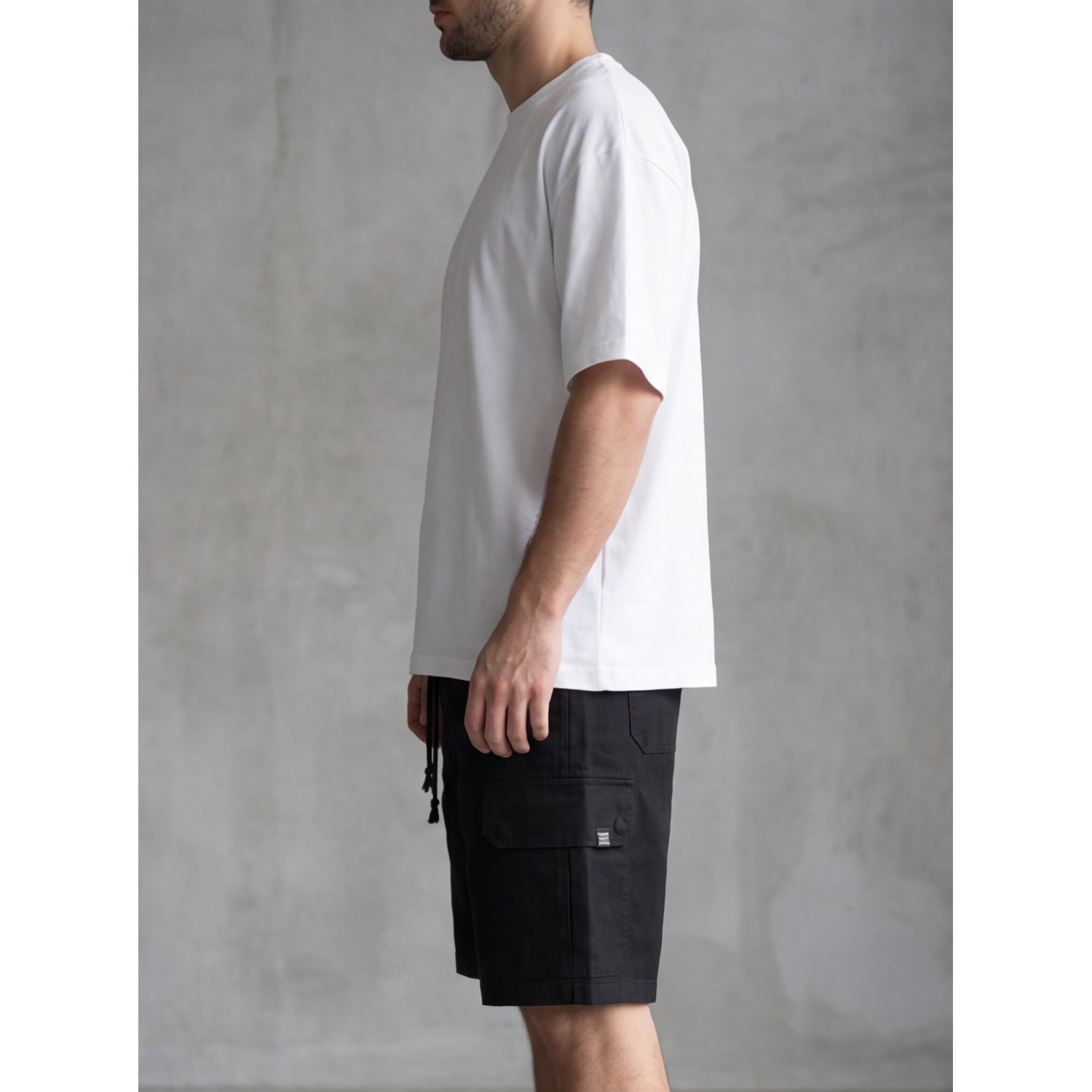 Life Style Butiken Ανδρική Βερμούδα Cargo LS12648414 Black