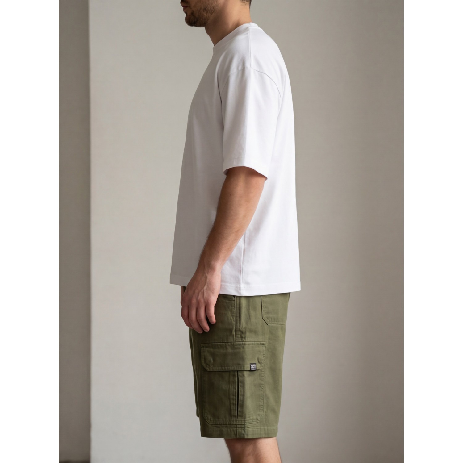 Life Style Butiken Ανδρική Βερμούδα Cargo LS12648414 Λαδί