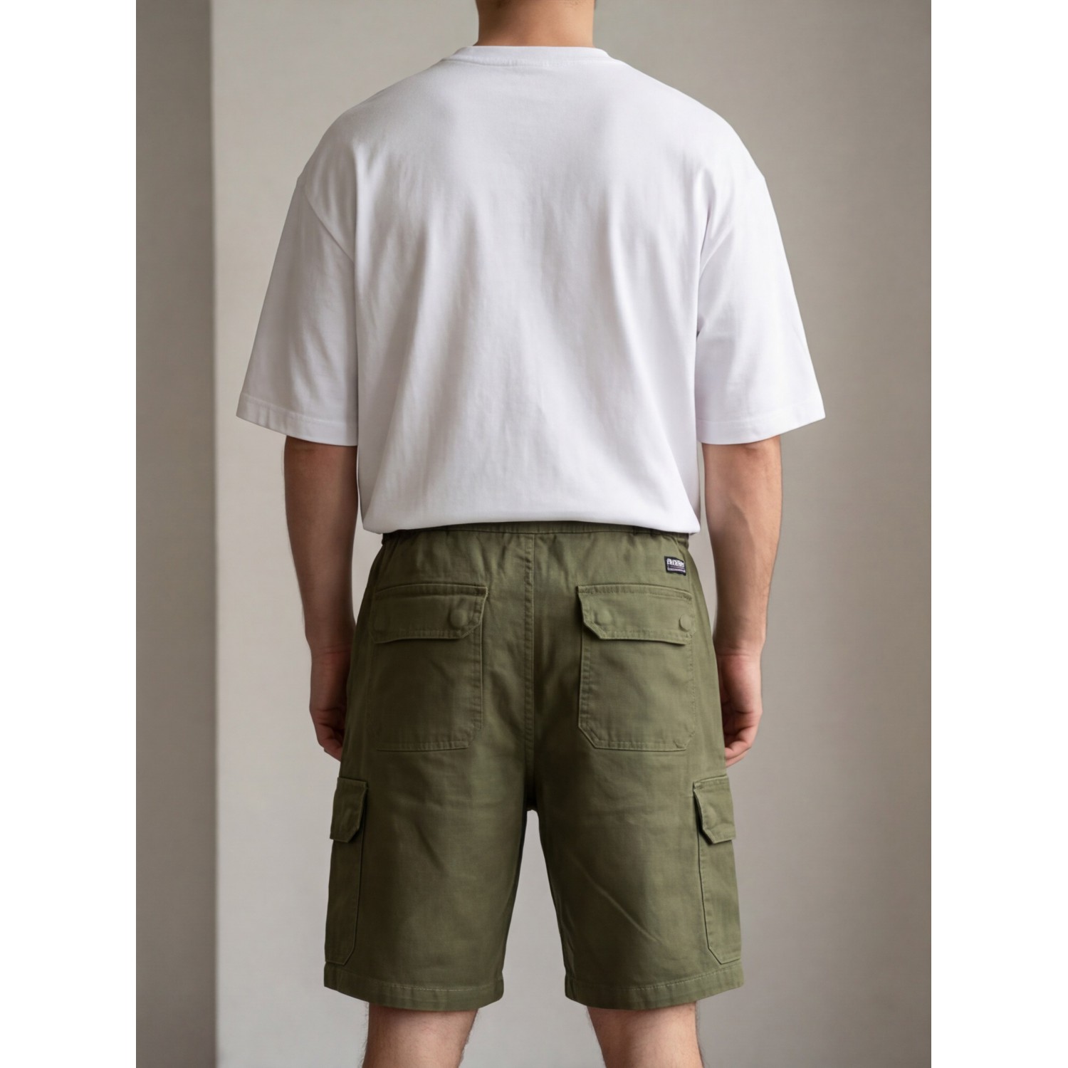 Life Style Butiken Ανδρική Βερμούδα Cargo LS12648414 Λαδί