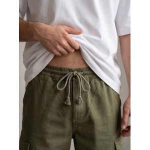 Life Style Butiken Ανδρική Βερμούδα Cargo LS12648414 Λαδί