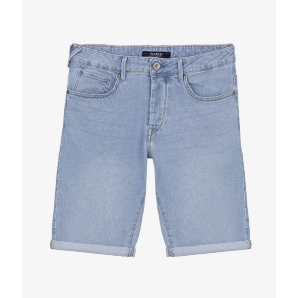 Ανδρική Jean Βερμούδα Slim Fit TIFFOSI 10049618 LIGHT BLUE