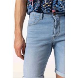 Ανδρική Jean Βερμούδα Slim Fit TIFFOSI 10049618 LIGHT BLUE 2