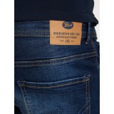 Life Style Butiken Ανδρική Jean Βερμούδα LS1M-1050-SHO002 Σκούρο Μπλέ 5