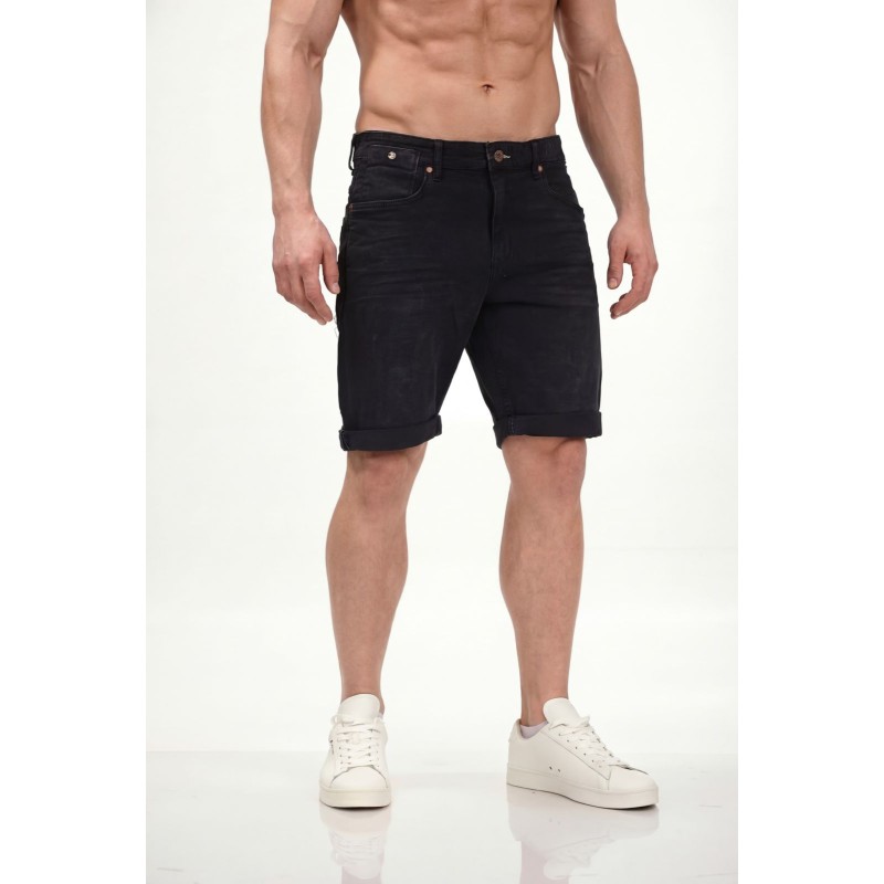 Life Style Butiken Ανδρική Jean Βερμούδα LS1126.MD714.221.02 Black Νέες Αφίξεις