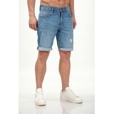 Life Style Butiken Ανδρική Jean Βερμούδα LS1126.MD714.226.04 Μπλε 1