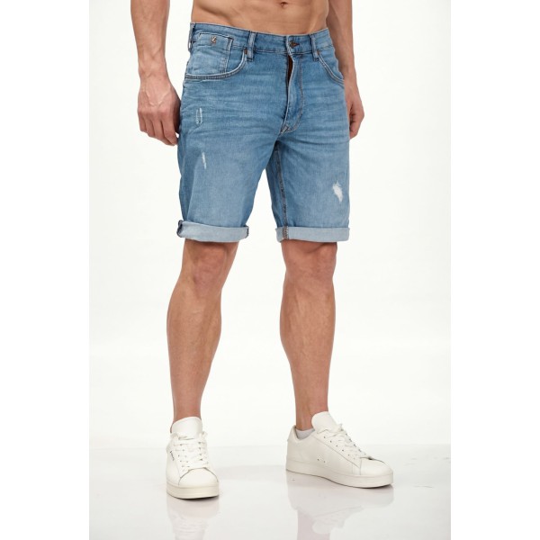 Life Style Butiken Ανδρική Jean Βερμούδα LS1126.MD714.226.04 Μπλε