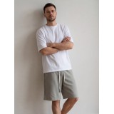 ife Style Butiken Ανδρική Βερμούδα LS12631407 Γκρι 3