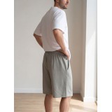 ife Style Butiken Ανδρική Βερμούδα LS12631407 Γκρι 4