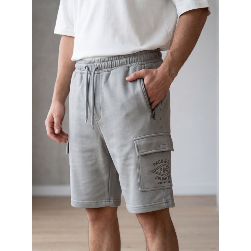Life Style Butiken Ανδρική Βερμούδα Cargo LS12631411Γκρι Ανδρικά