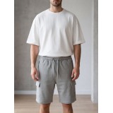 Life Style Butiken Ανδρική Βερμούδα Cargo LS12631411Γκρι 2