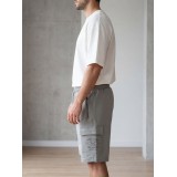 Life Style Butiken Ανδρική Βερμούδα Cargo LS12631411Γκρι 3