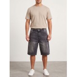 Life Style Butiken Ανδρική Jean Βερμούδα Baggy LS12648444 Γκρι 2