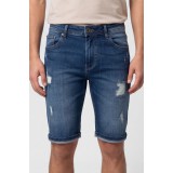 Life Style Butiken Ανδρική Jean Βερμούδα LS132336 BLUE 5