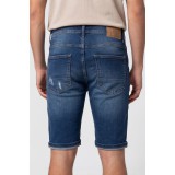 Life Style Butiken Ανδρική Jean Βερμούδα LS132336 BLUE 6