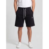 Life Style Butiken Men's Oversize Sweatshort LS14560561 Black 1