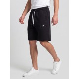 Life Style Butiken Men's Oversize Sweatshort LS14560561 Black 2