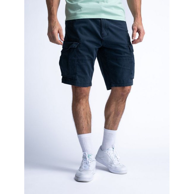 Life Style Butiken Ανδρική Βερμούδα Cargo με ζωνάκι LS1M1040SHO500 Navy Ανδρικά