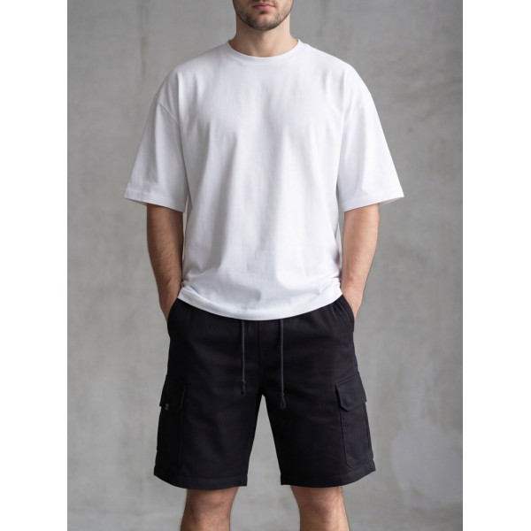 Life Style Butiken Ανδρική Βερμούδα Cargo LS12648414 Black