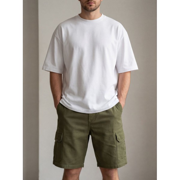 Life Style Butiken Ανδρική Βερμούδα Cargo LS12648414 Λαδί